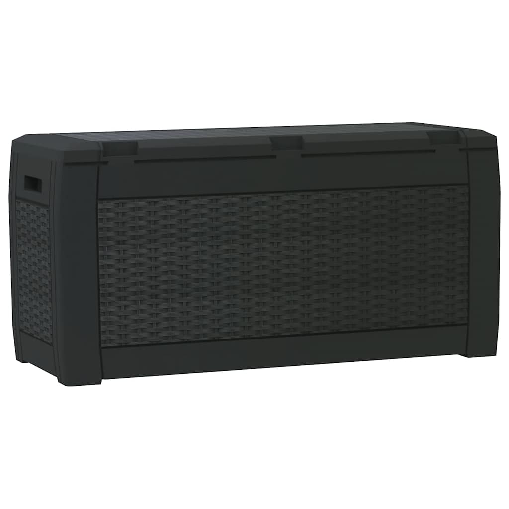 Vrtna kutija za pohranu antracit 119 x 48 x 60 cm polipropilen