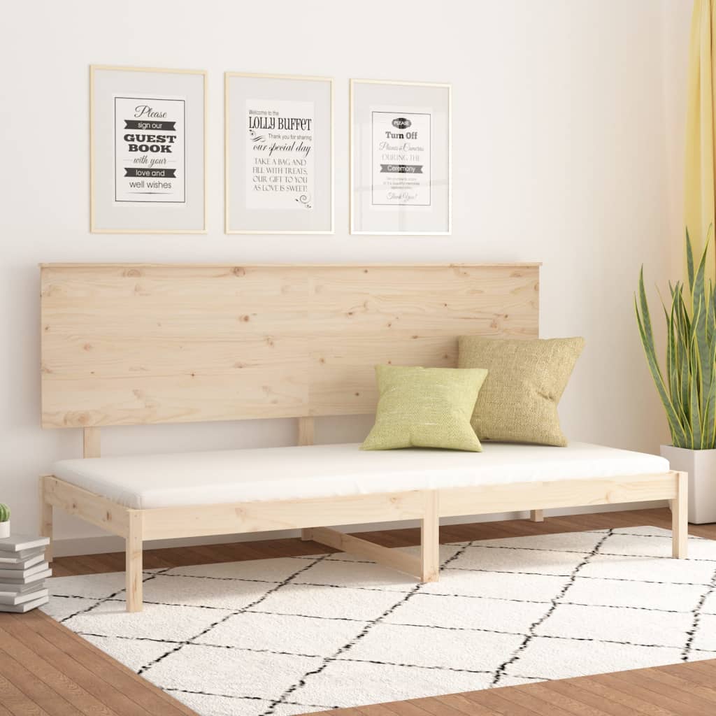Dnevni krevet bez madraca 90 x 200 cm od masivne borovine