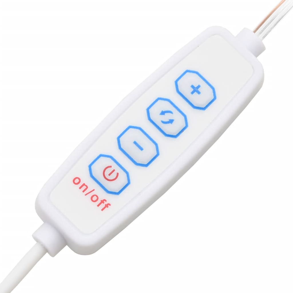 Set toaletnog stolića siva boja hrasta LED konstruirano drvo