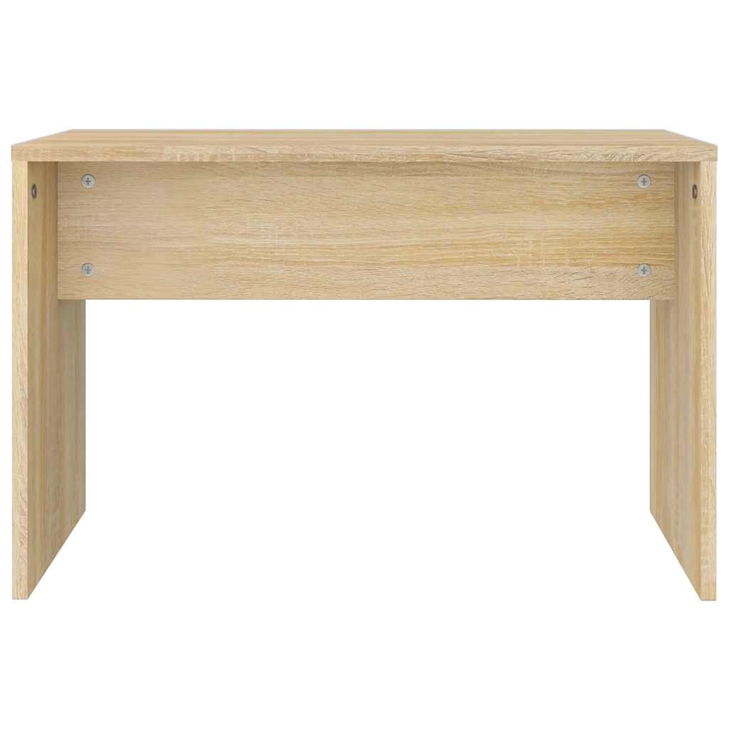Set toaletni stolić boja hrasta hrasta 74,5x40x141 cm