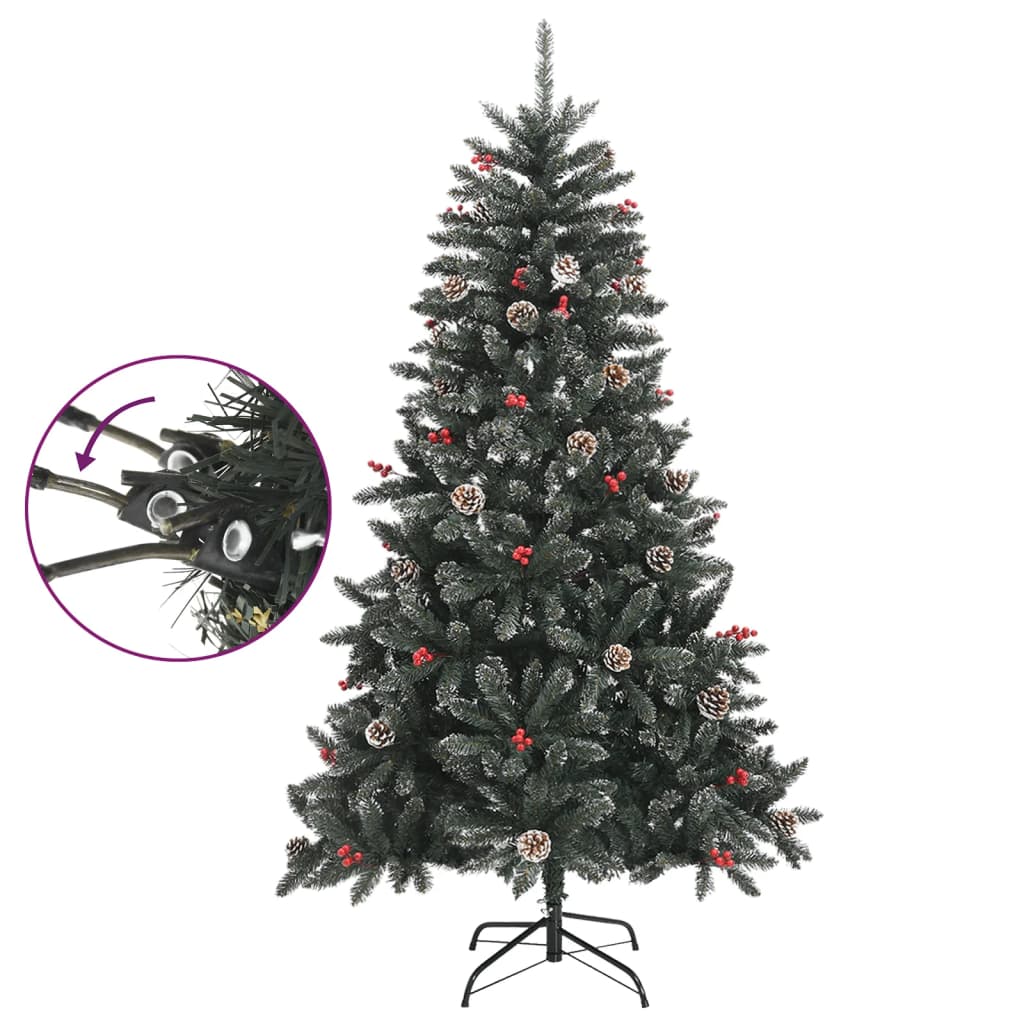 Umjetno božićno drvce sa stalkom zeleno 150 cm PVC