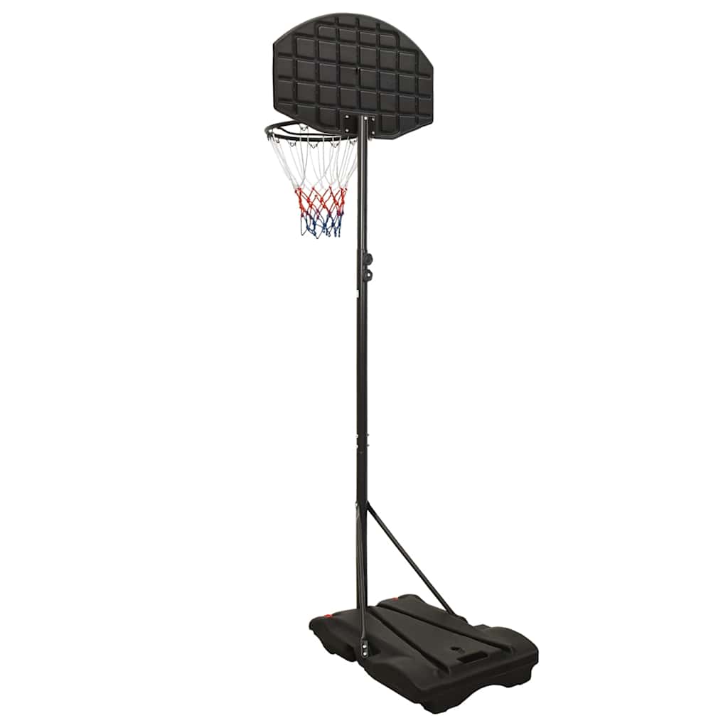 Košarkaški stalak crni 216 - 250 cm od polietilena