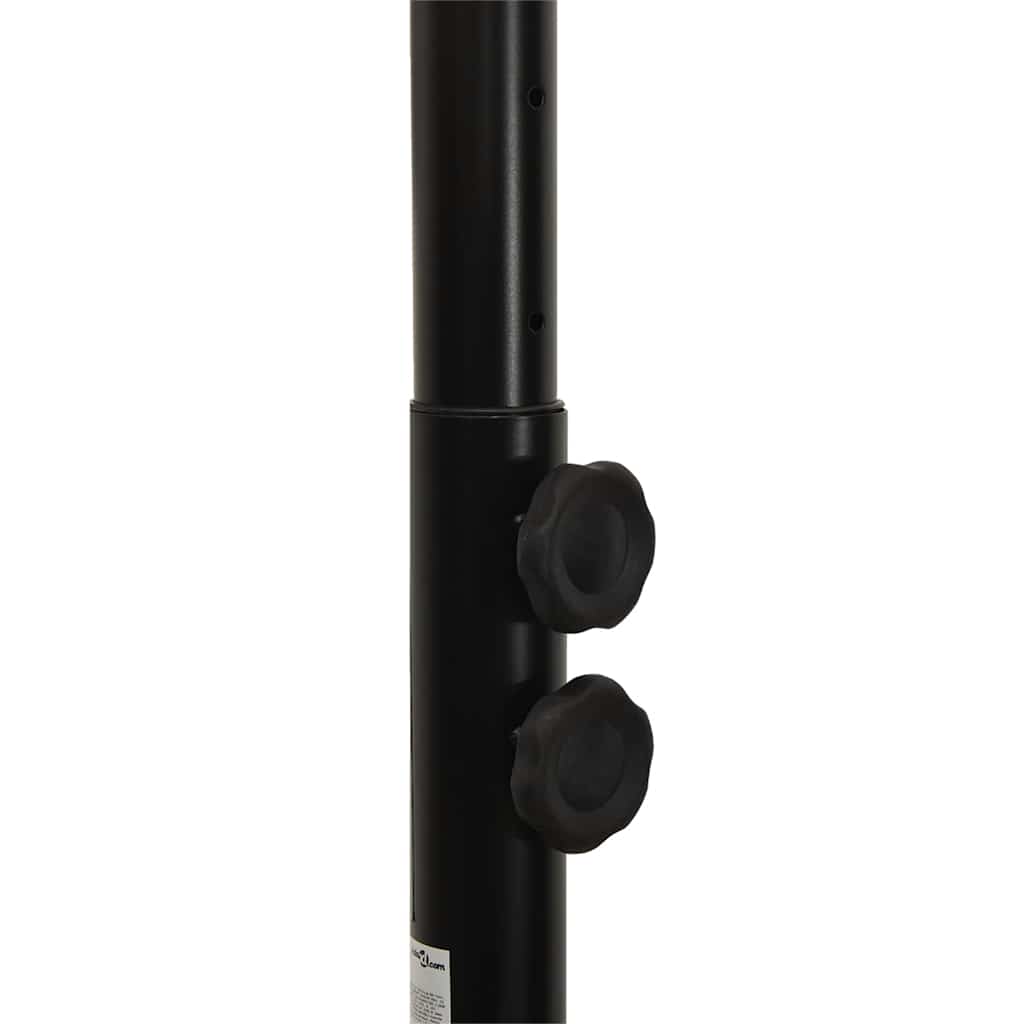 Košarkaški stalak crni 216 - 250 cm od polietilena