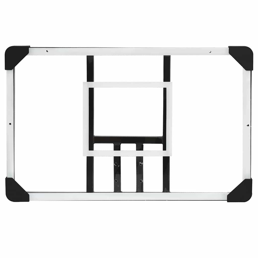 Košarkaška ploča prozirna 71x45x2,5 cm polikarbonatna