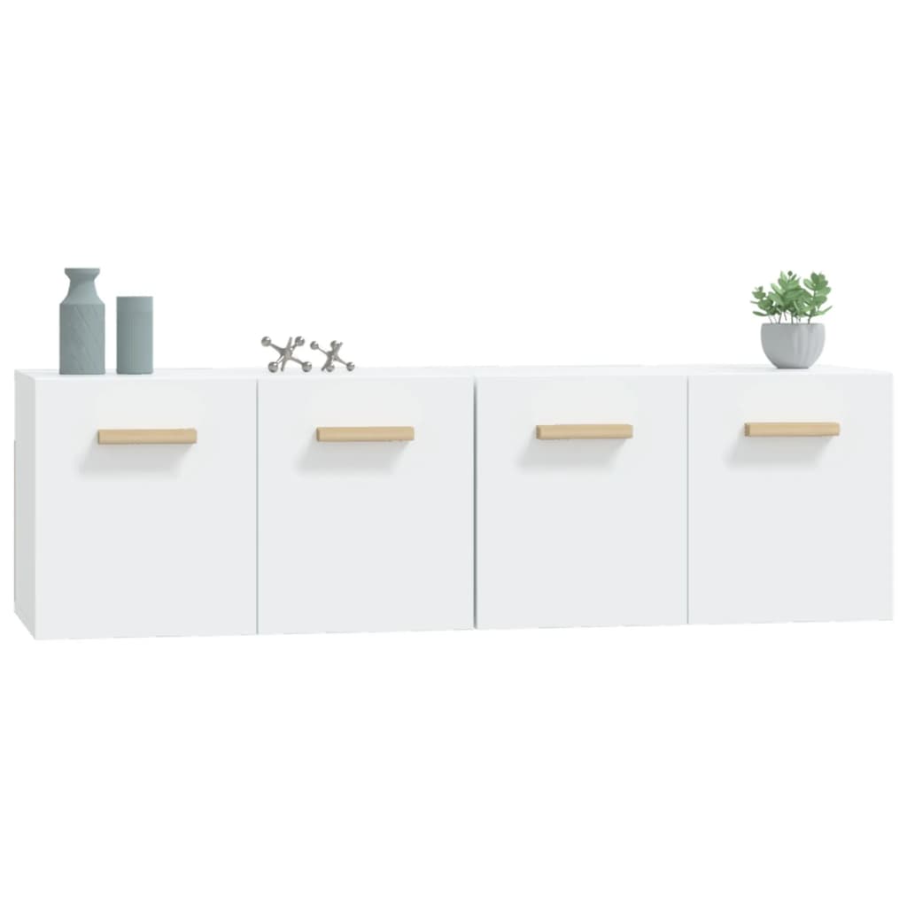 Zidni ormarići 2 kom bijeli 60x36,5x35 cm konstruirano drvo
