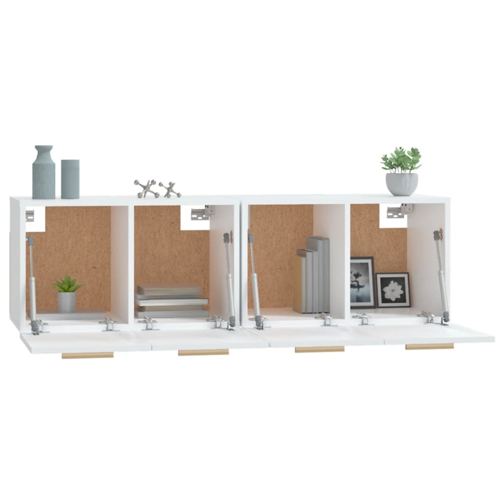 Zidni ormarići 2 kom bijeli 60x36,5x35 cm konstruirano drvo