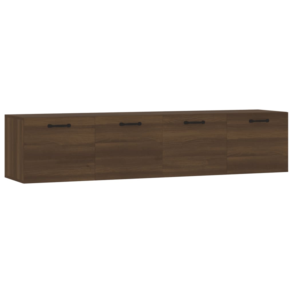 Zidni ormarići 2 kom boja hrasta 60x36,5x35cm konstruirano drvo