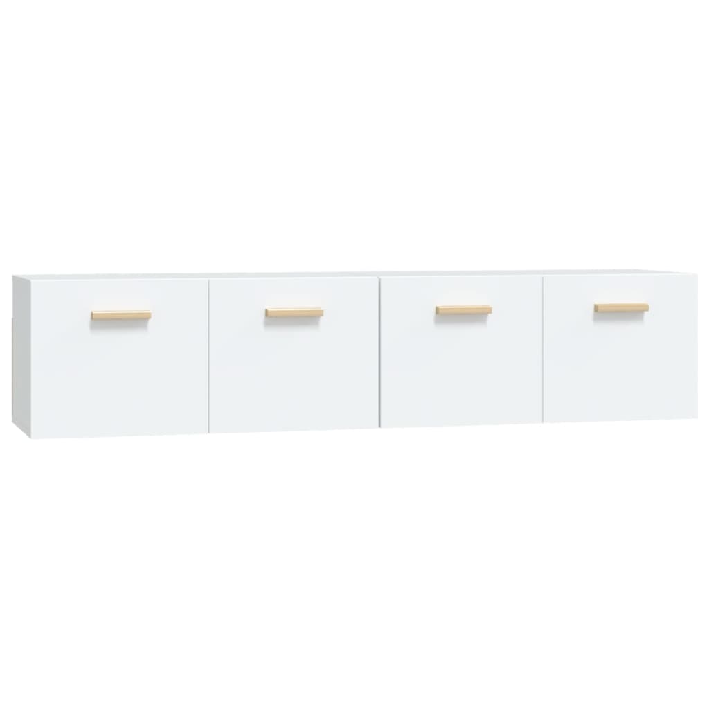 Zidni ormarići 2 kom bijeli 80 x 35 x 36,5 cm konstruirano drvo
