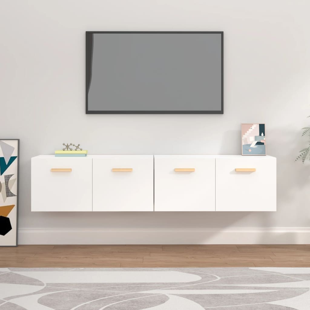 Zidni ormarići 2 kom bijeli 80 x 35 x 36,5 cm konstruirano drvo