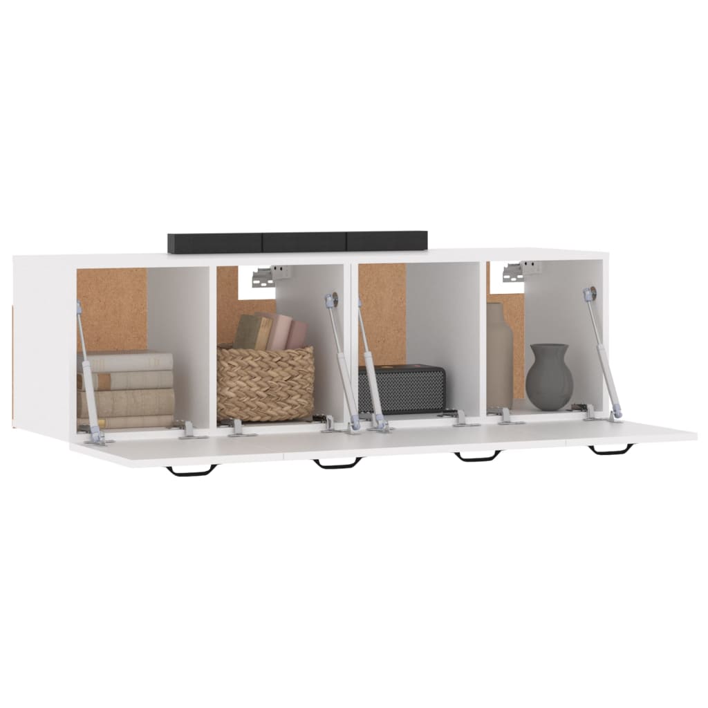 Zidni ormarići 2 kom bijeli 80 x 35 x 36,5 cm konstruirano drvo