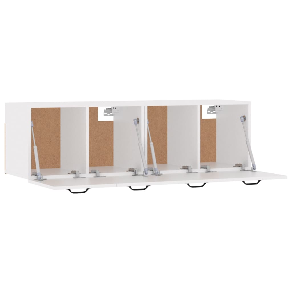 Zidni ormarići 2 kom bijeli 80 x 35 x 36,5 cm konstruirano drvo