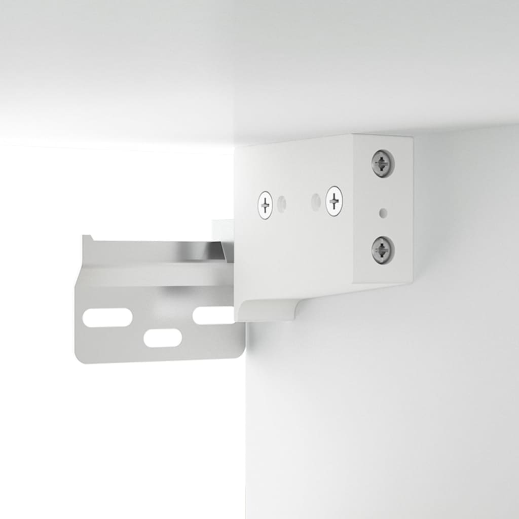 Zidni ormarići 2 kom bijeli 80 x 35 x 36,5 cm konstruirano drvo
