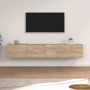 Zidni ormarići 2 kom boja hrasta sonome 100x36,5x35 cm drveni