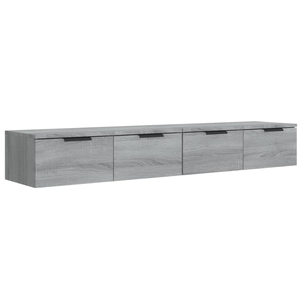 Zidni ormarići 2 kom siva sonome 68x30x20 cm konstruirano drvo
