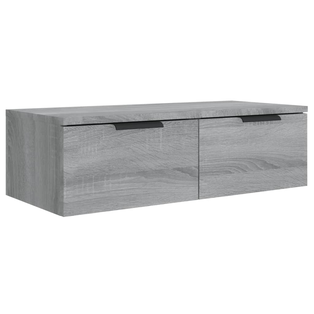 Zidni ormarići 2 kom siva sonome 68x30x20 cm konstruirano drvo