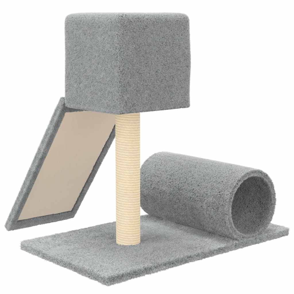 Penjalica za mačke sa stupom za grebanje svjetlosiva 59 cm