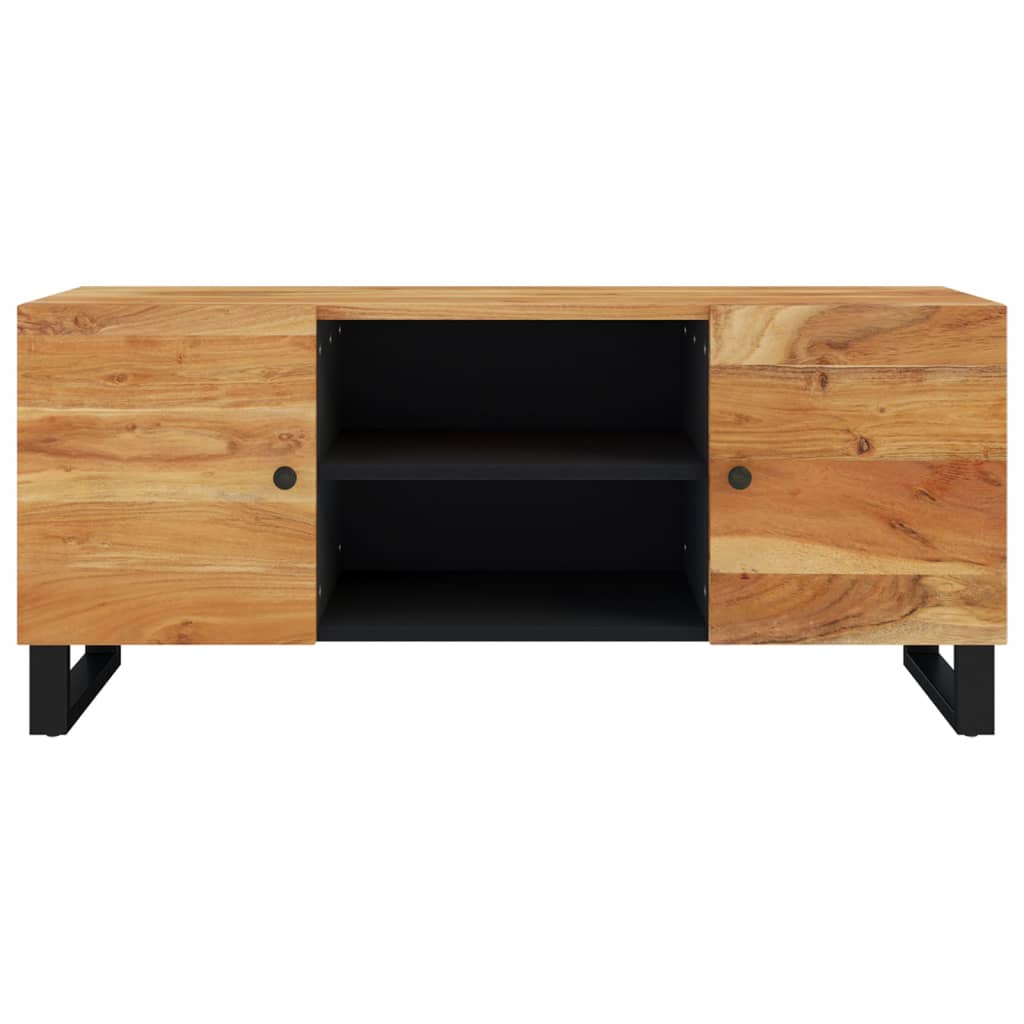 TV ormarić 105 x 33 x 46 cm od masivnog bagremovog drva