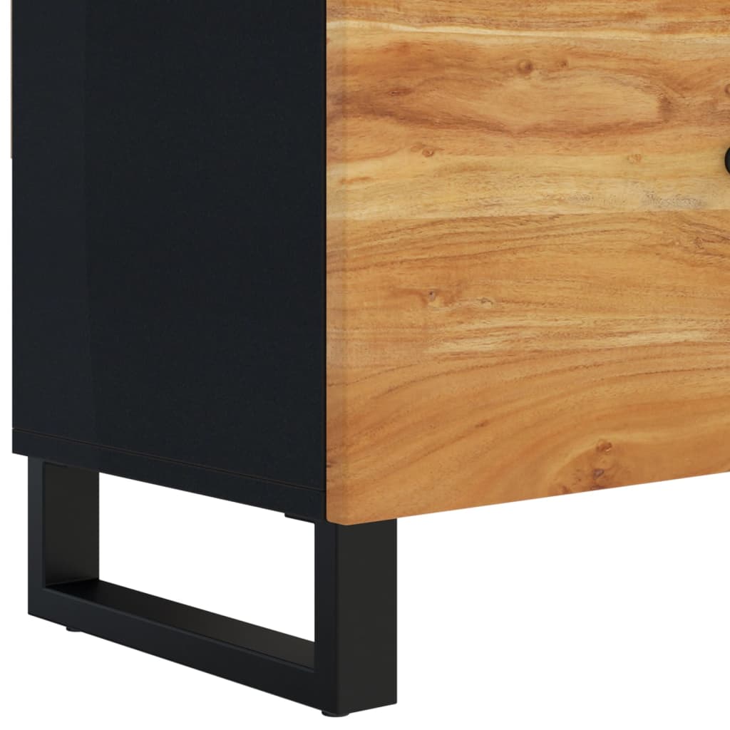 TV ormarić 105 x 33 x 46 cm od masivnog bagremovog drva