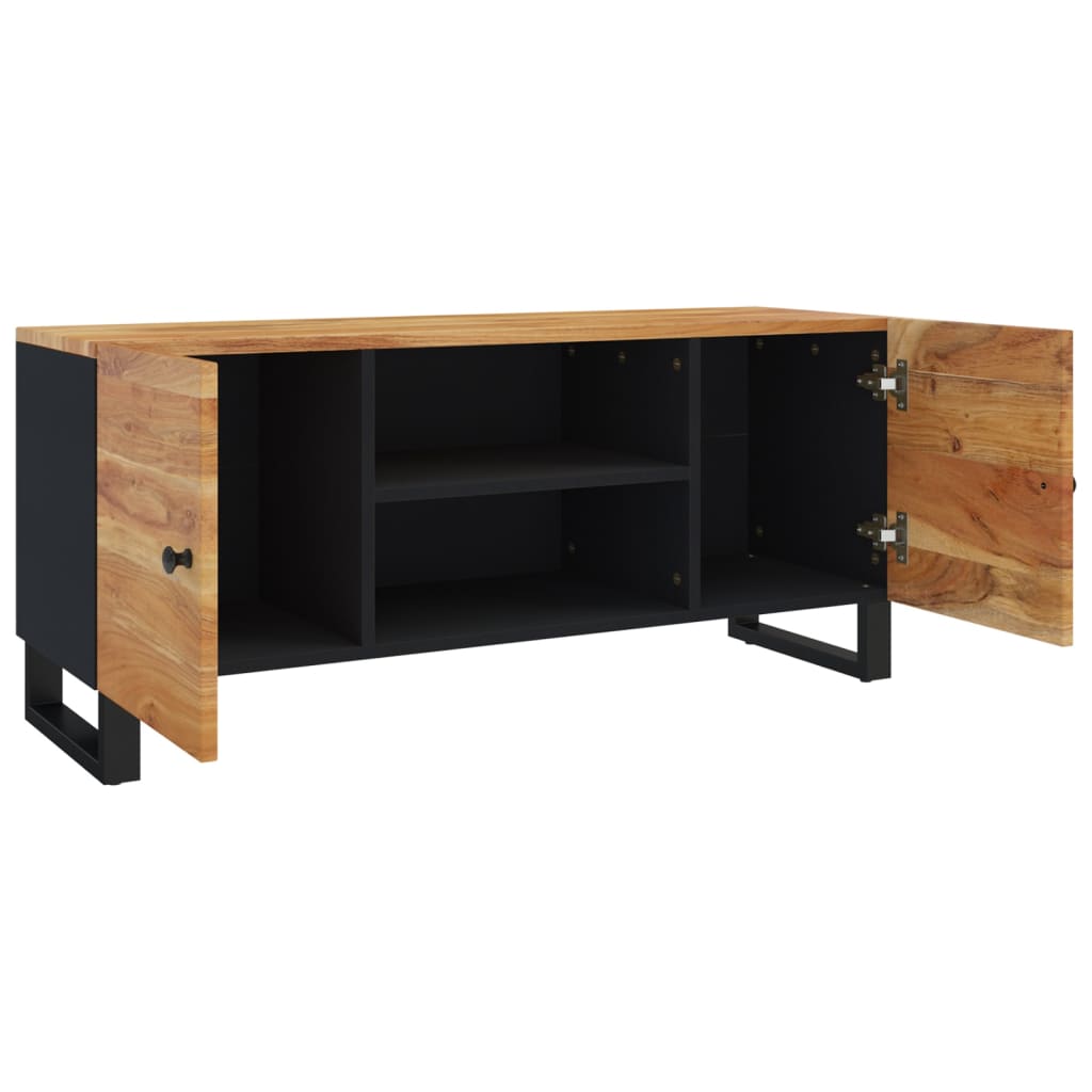 TV ormarić 105 x 33 x 46 cm od masivnog bagremovog drva