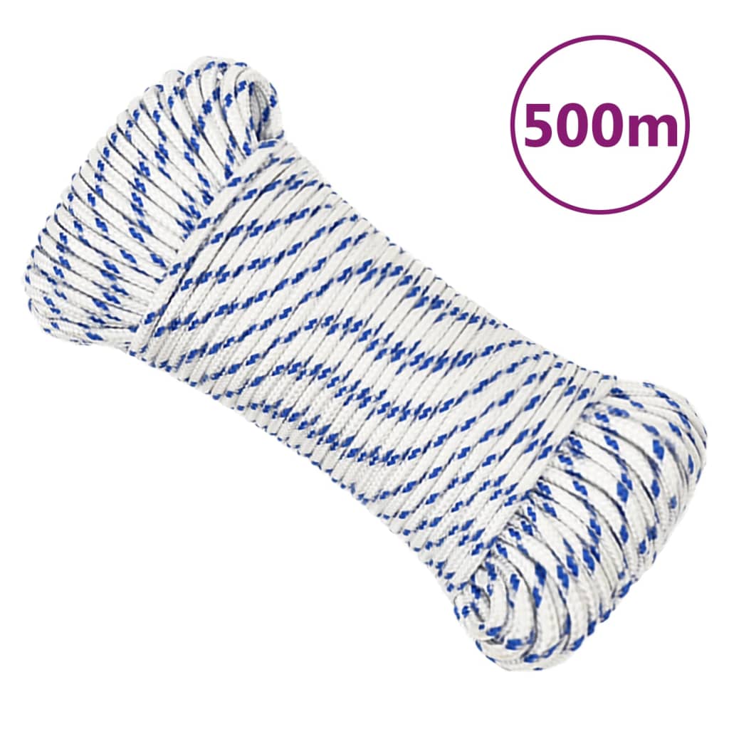 Brodski konop bijeli 5 mm 500 m od polipropilena