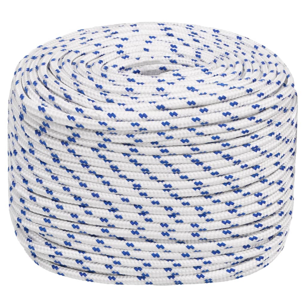 Brodski konop bijeli 6 mm 250 m od polipropilena