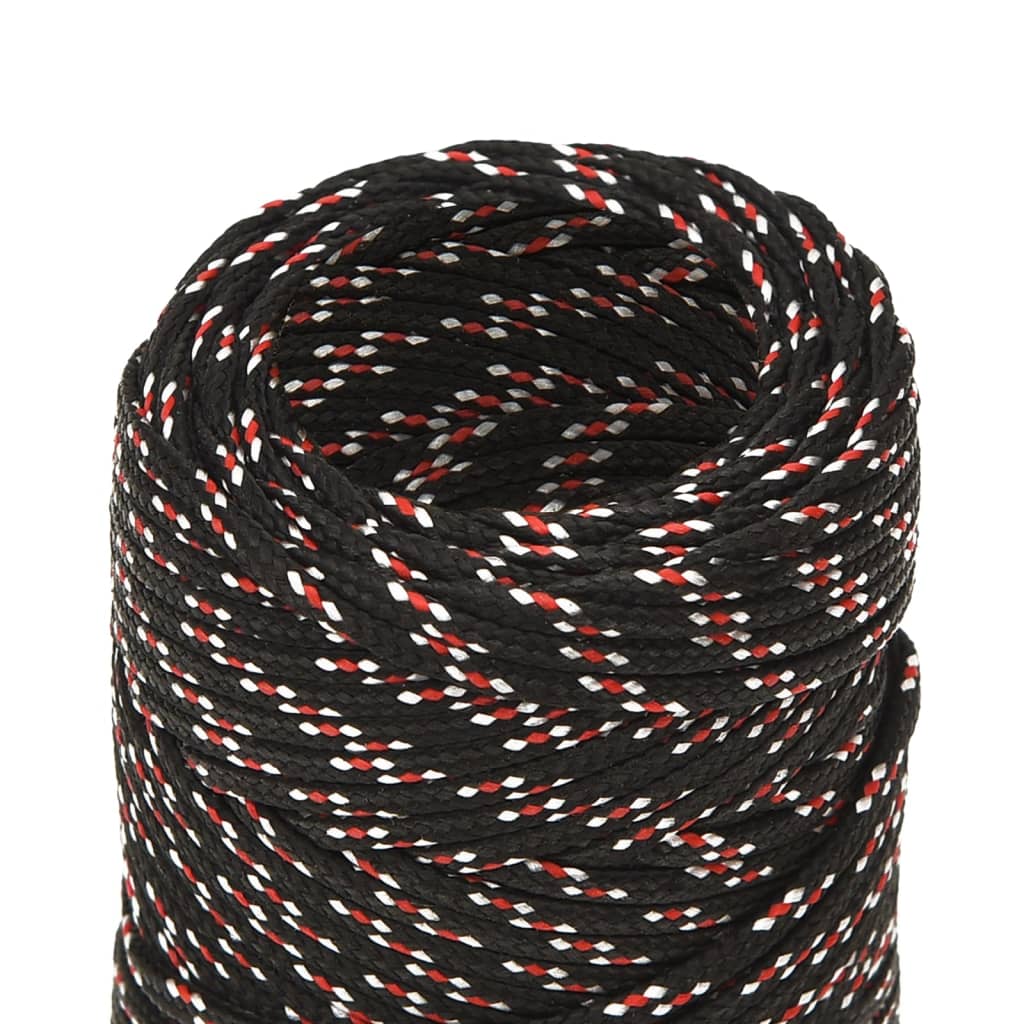 Brodski konop crni 2 mm 250 m od polipropilena