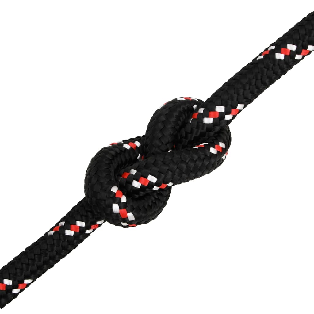 Brodski konop crni 20 mm 25 m od polipropilena