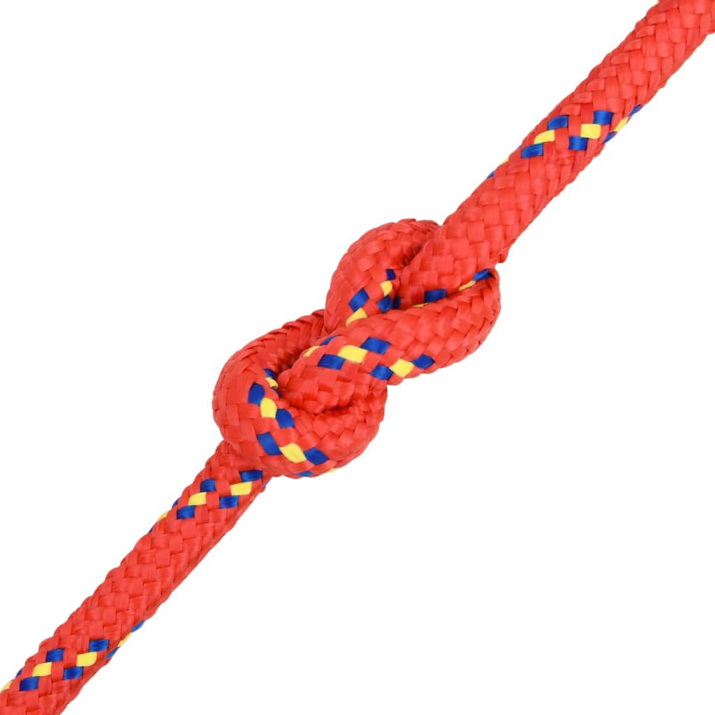 Brodski konop crveni 16 mm 25 m od polipropilena