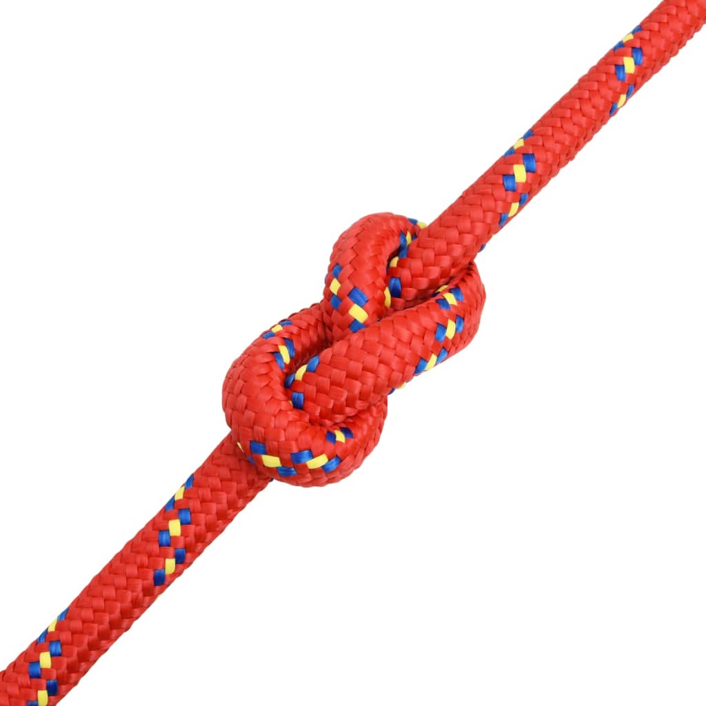 Brodski konop crveni 20 mm 100 m od polipropilena