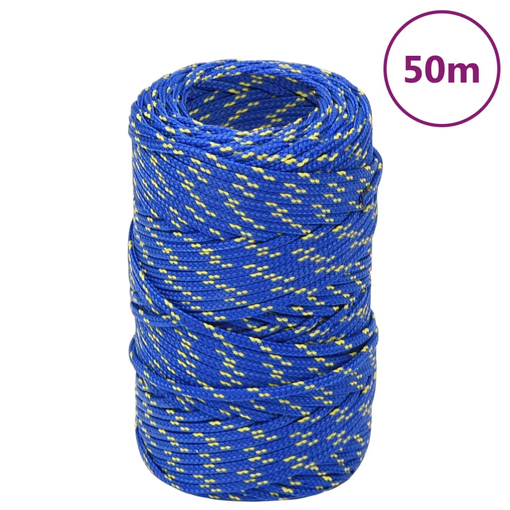 Brodski konop plavi 2 mm 50 m od polipropilena