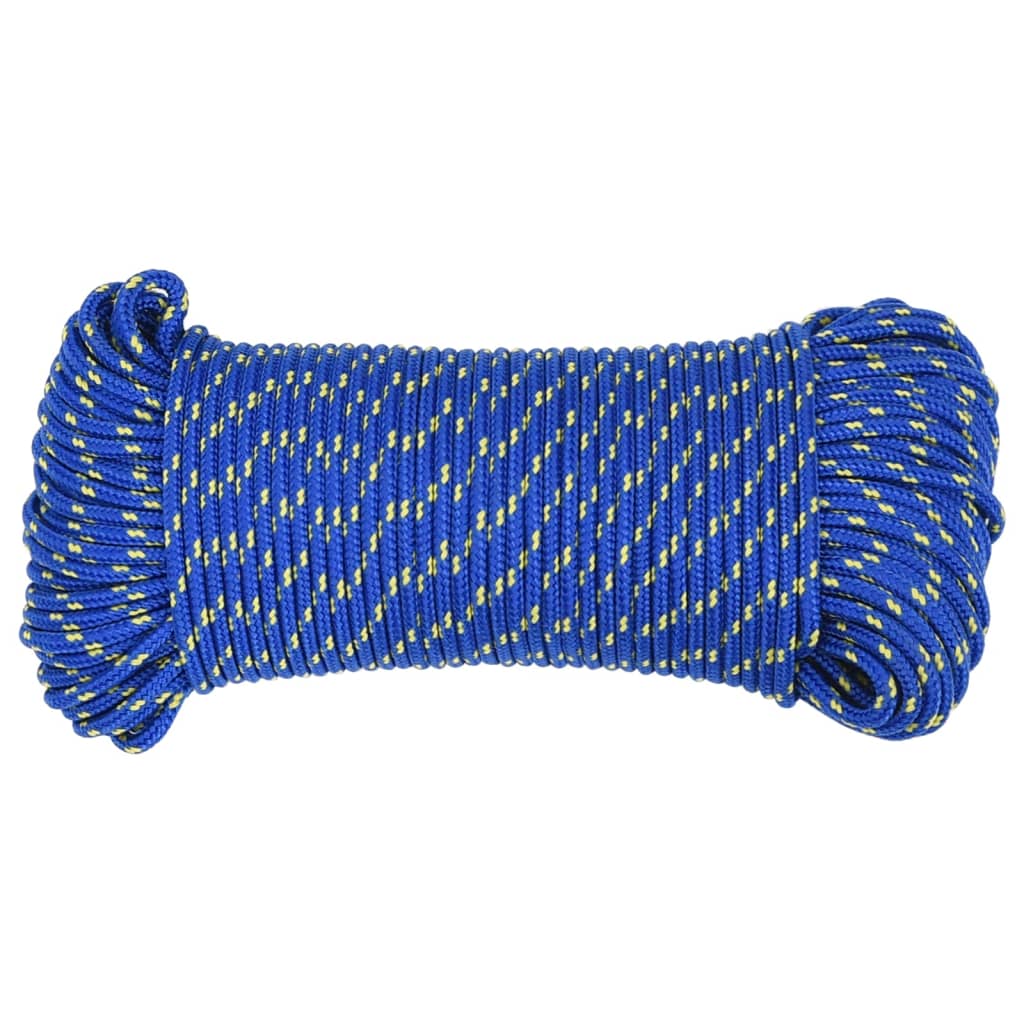 Brodski konop plavi 3 mm 100 m od polipropilena