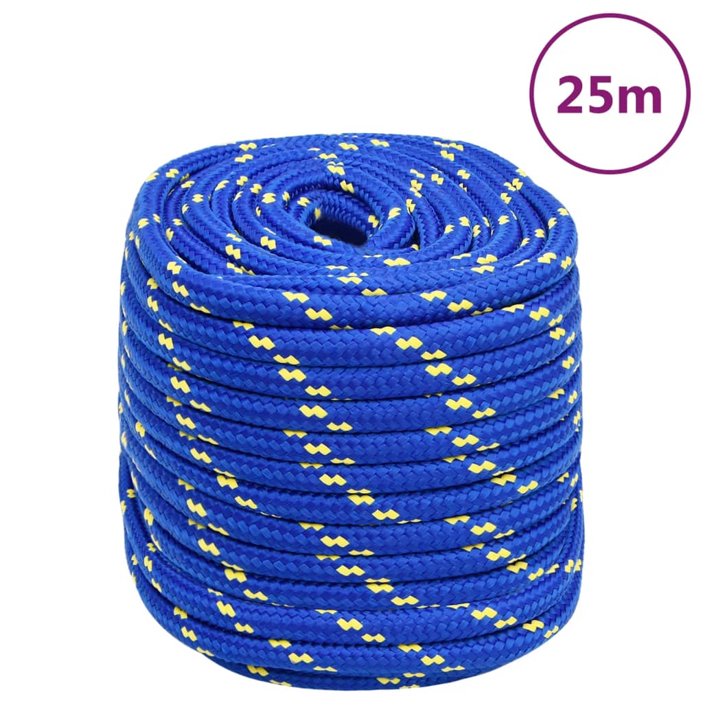 Brodski konop plavi 16 mm 25 m od polipropilena