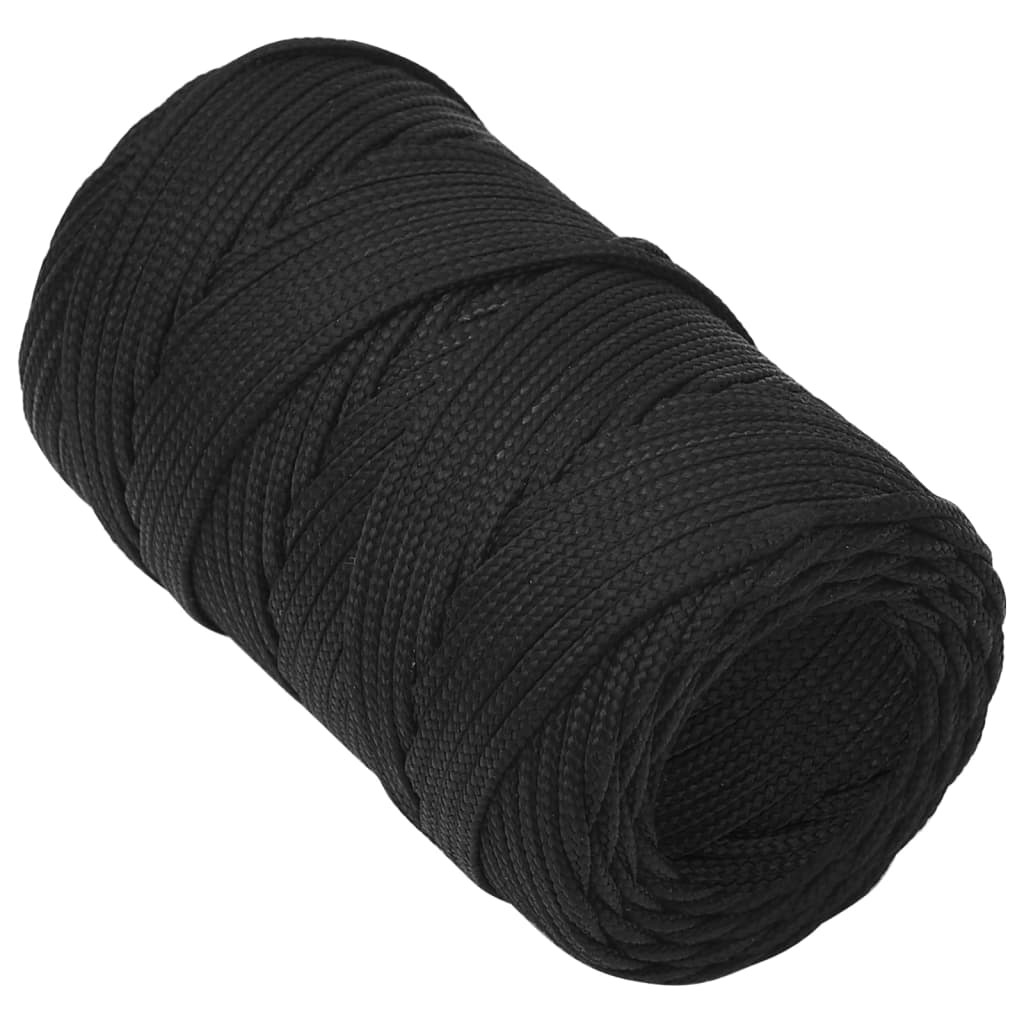Brodski konop tamnocrni 2 mm 50 m od polipropilena
