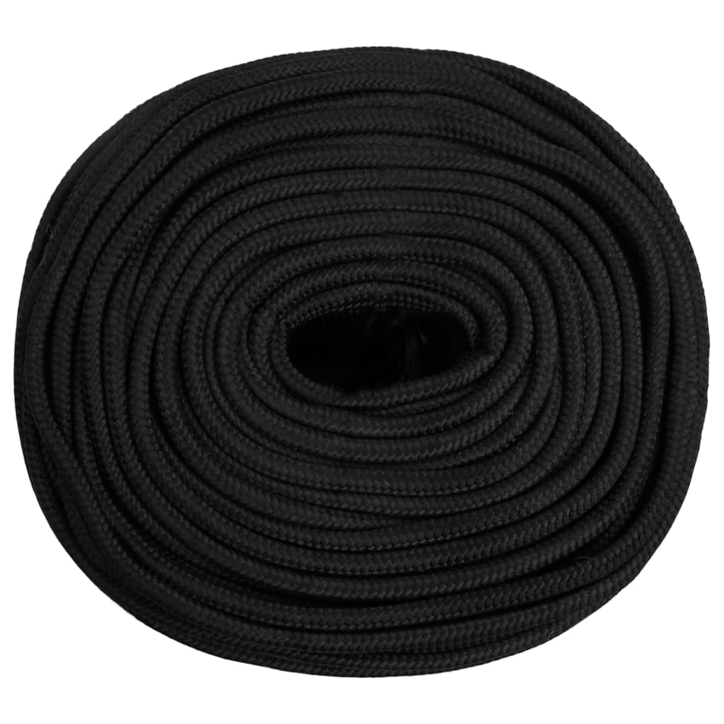 Brodski konop tamnocrni 6 mm 500 m od polipropilena