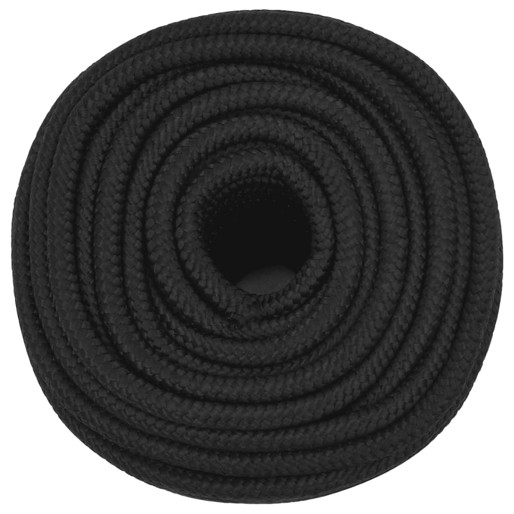 Brodski konop tamnocrni 12 mm 100 m od polipropilena