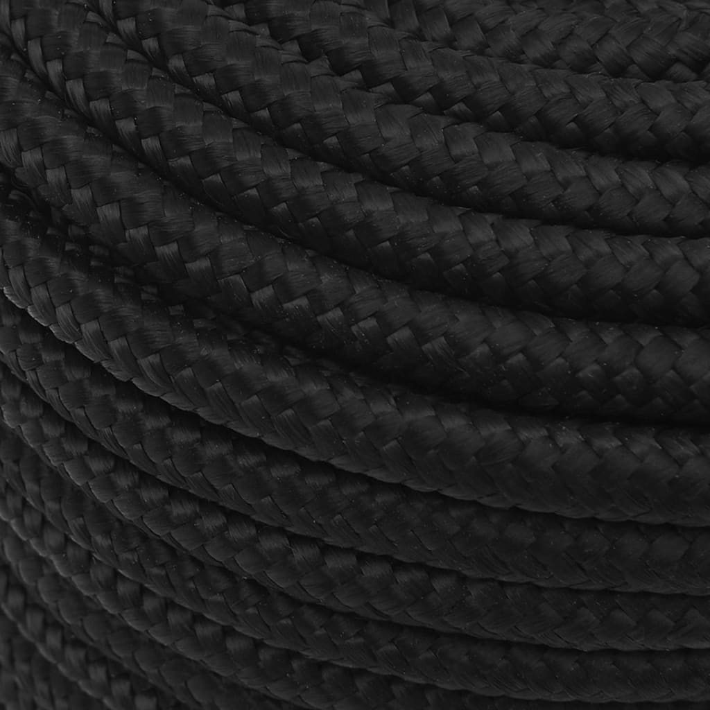 Brodski konop tamnocrni 12 mm 250 m od polipropilena