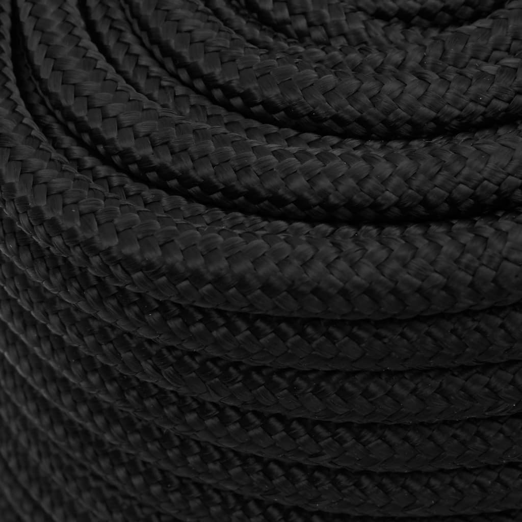 Brodski konop tamnocrni 16 mm 250 m od polipropilena