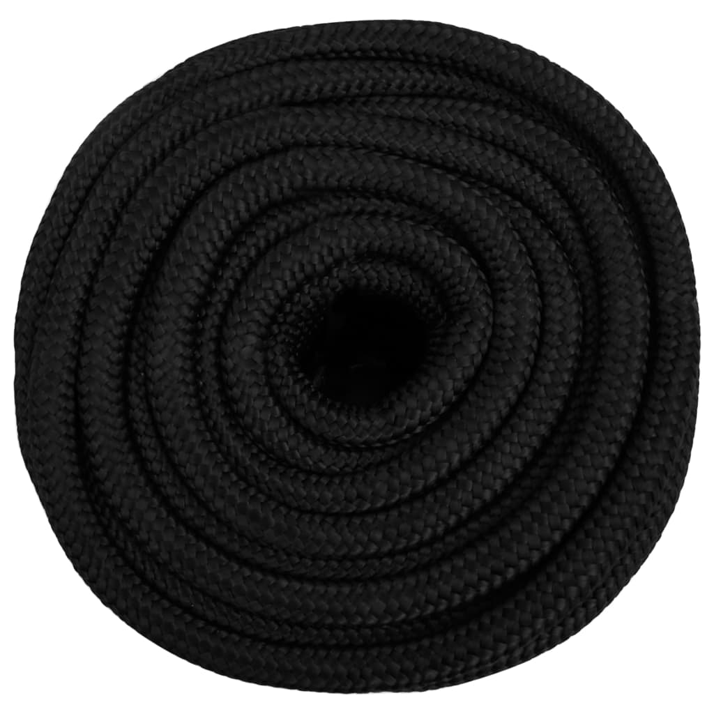 Brodski konop tamnocrni 18 mm 100 m od polipropilena