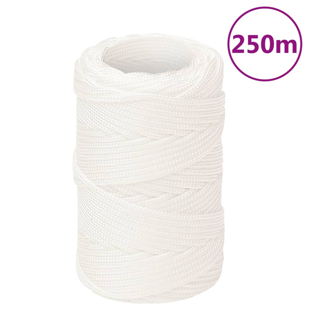 Brodski konop svjetlobijeli 2 mm 250 m od polipropilena