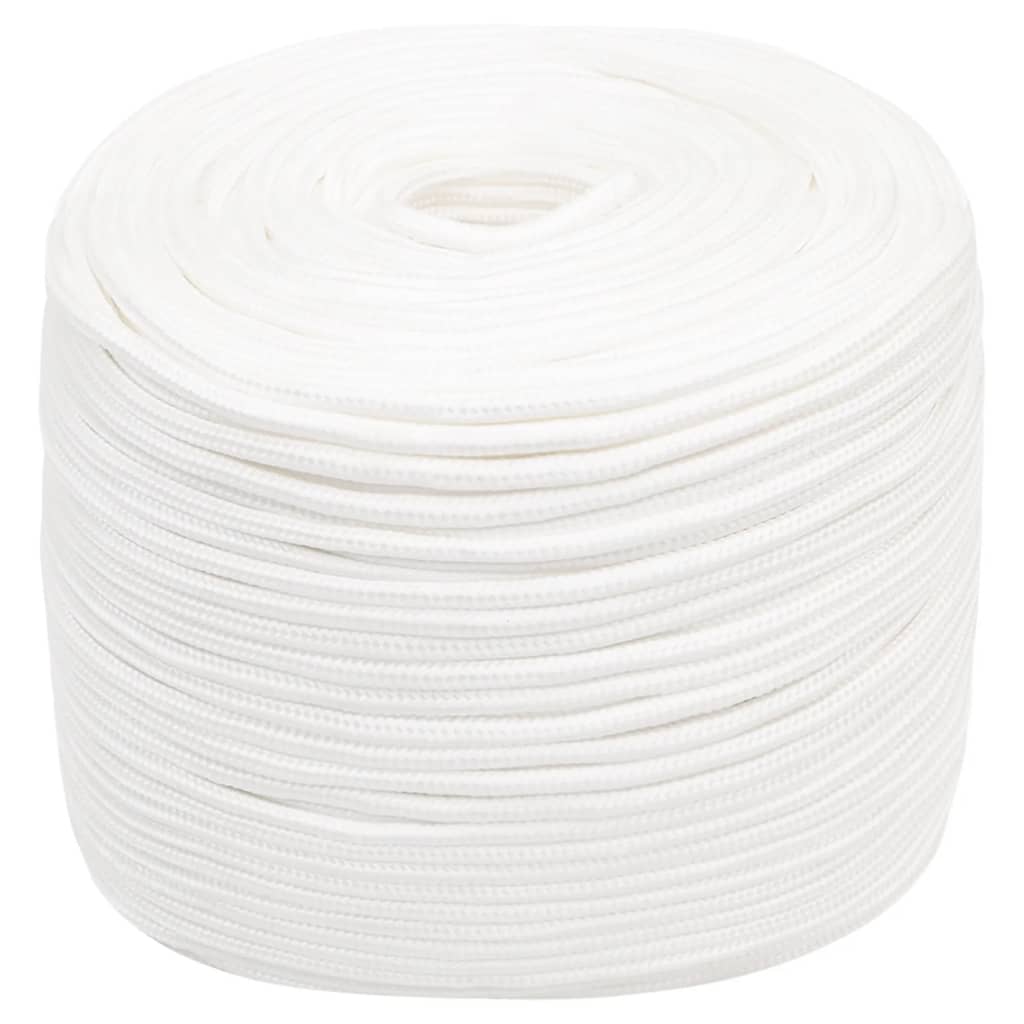 Brodski konop svjetlobijeli 8 mm 250 m od polipropilena