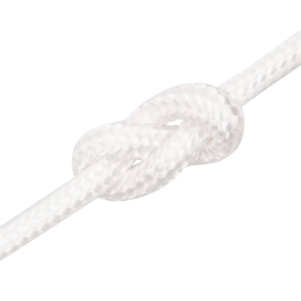 Brodski konop svjetlobijeli 8 mm 500 m od polipropilena