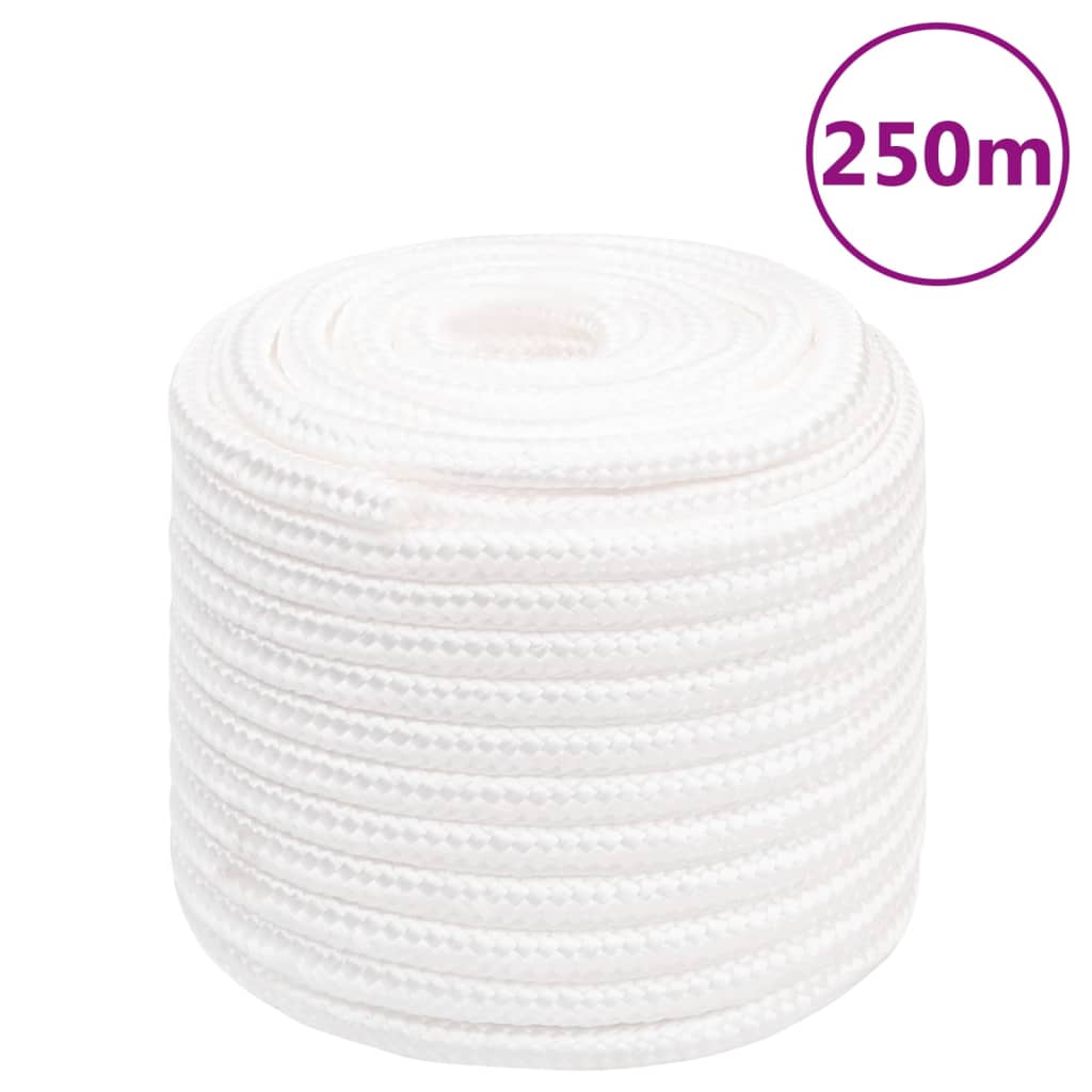 Brodski konop svjetlobijeli 16 mm 250 m od polipropilena