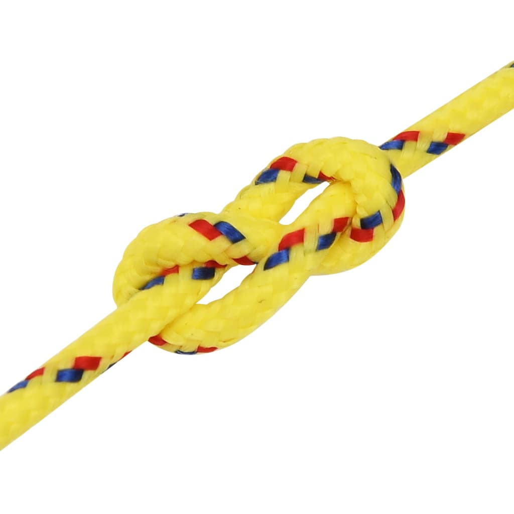 Brodski konop žuti 2 mm 100 m od polipropilena