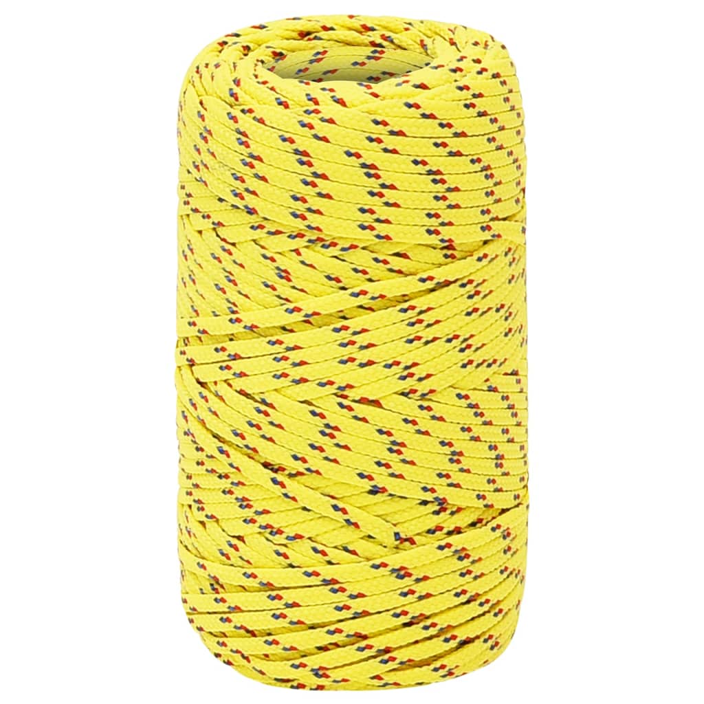 Brodski konop žuti 2 mm 500 m od polipropilena