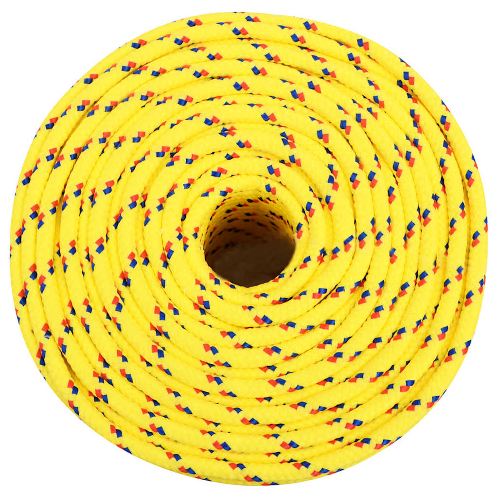 Brodski konop žuti 6 mm 50 m od polipropilena