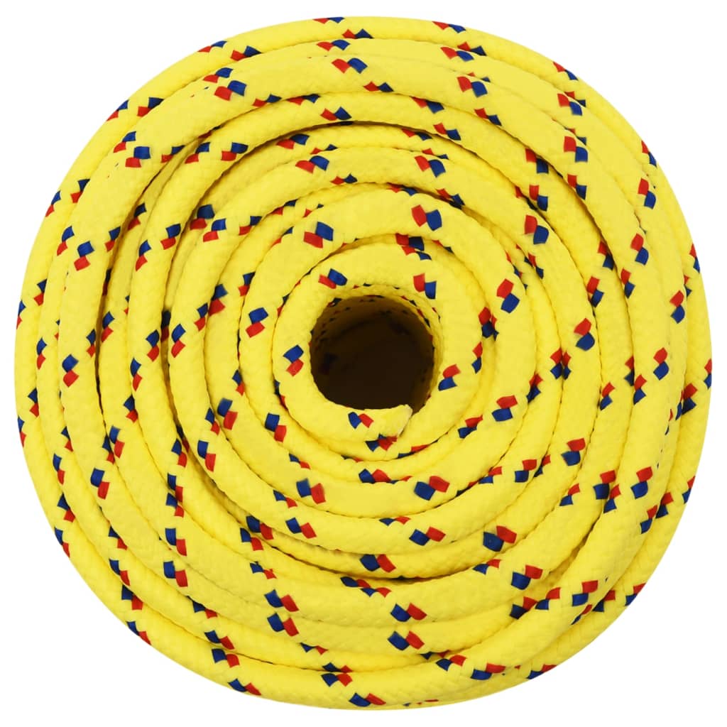 Brodski konop žuti 14 mm 100 m od polipropilena