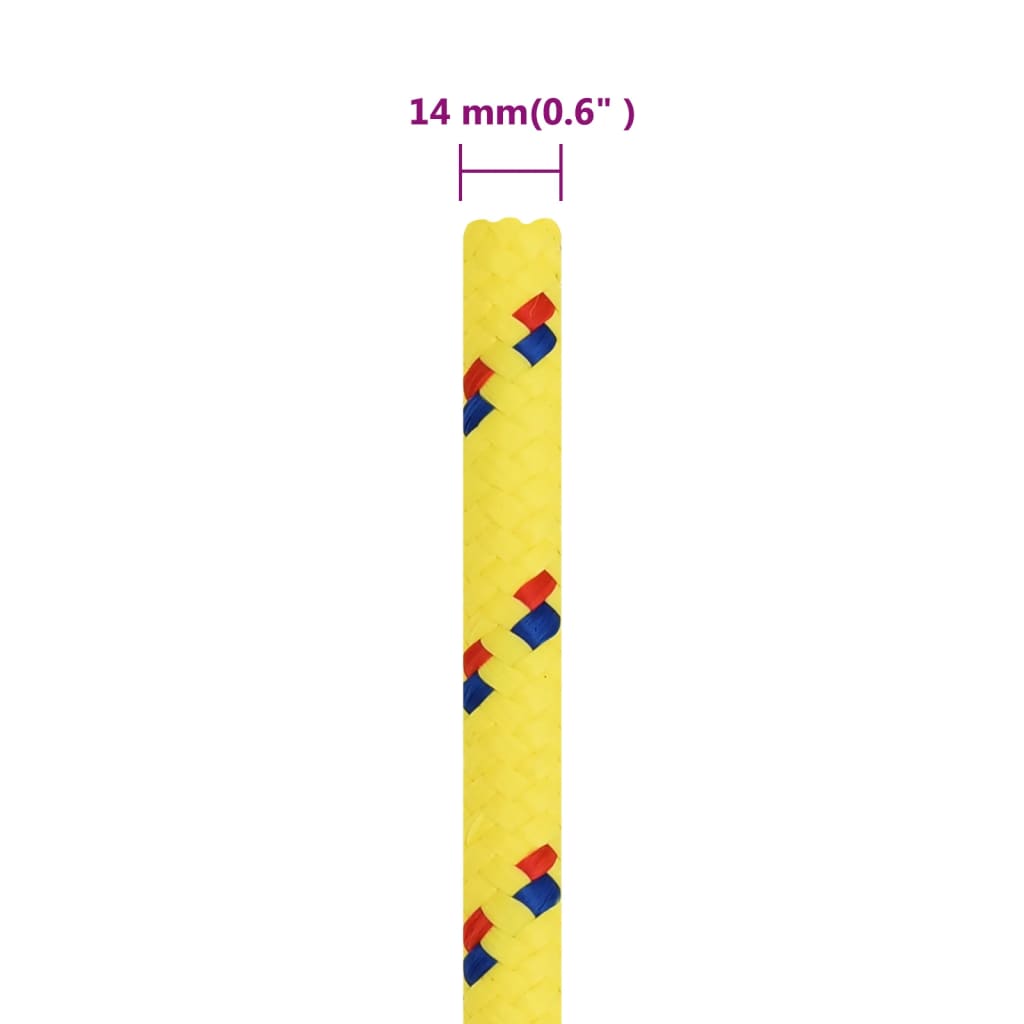 Brodski konop plavi 14 mm 250 m od polipropilena