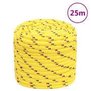 Brodski konop žuti 16 mm 25 m od polipropilena