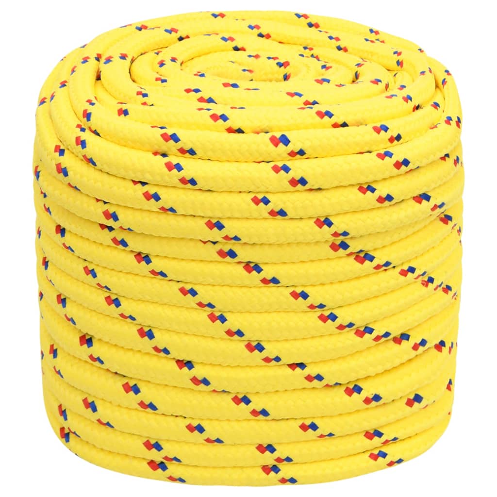 Brodski konop žuti 18 mm 100 m od polipropilena