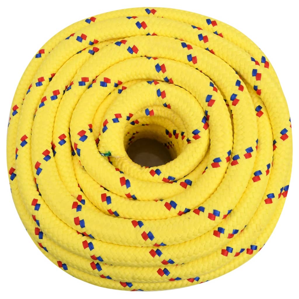 Brodski konop žuti 20 mm 50 m od polipropilena